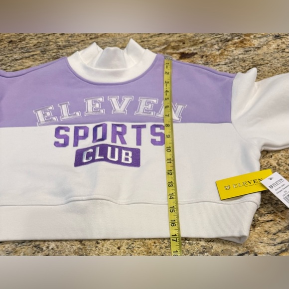 EleVen by Venus Williams Collegiate Sweatshirt Women's Size XS - Picture 8 of 8